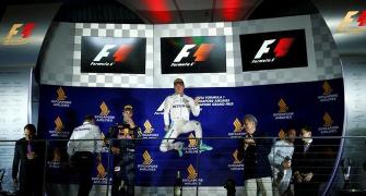 Rosberg celebrates 200th race with Singapore win