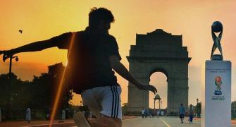 PHOTOS: Football takes over India Gate
