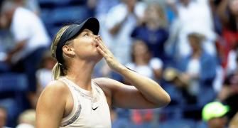 Sharapova feels the love, respect from fans and fellow players