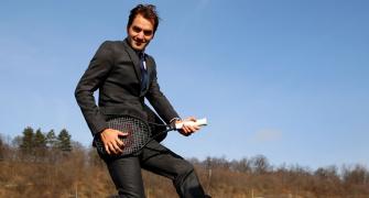 Roger Federer's fantastic photo shoot