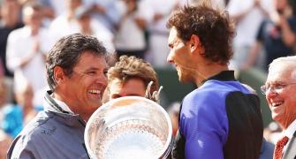 King Nadal hails Uncle Toni after 10th French Open title