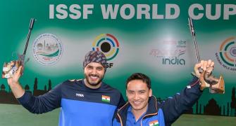 Shooting World Cup: Jitu Rai clinches gold, Amanpreet bags silver in 50m-pistol