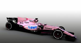Mallya's Force India go pink for 2017 F1 season