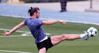 Bale says 'not 100 percent' for Champions League final