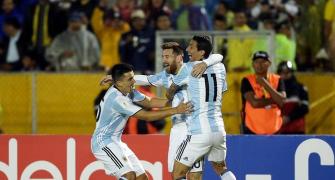 Uruguay, Argentina, Colombia, Portugal qualify for 2018 World Cup