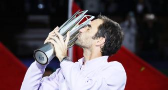 PHOTOS: Federer routs Nadal in Shanghai Masters final