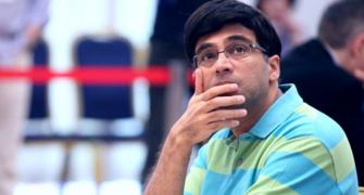 Anand shines in victory over Jones in TATA Steel Masters