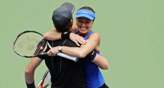 Hingis and Murray win US Open mixed doubles title