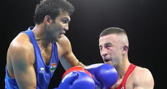 5 Indians in boxing semis, assured of medals at debut CWG