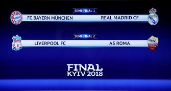Champions League semis: Bayern to face Real, Liverpool to take on Roma