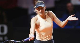 Sharapova stunned in Stuttgart opener