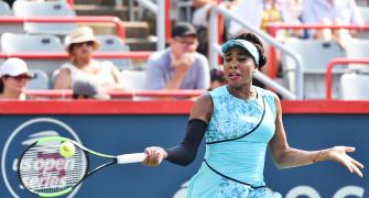 Tennis round-up: Venus survives Dolehide scare in Rogers Cup opener