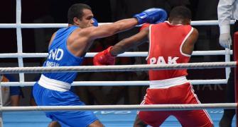 India@Asiad: Boxers Vikas, Dheeraj, Amit through to quarters