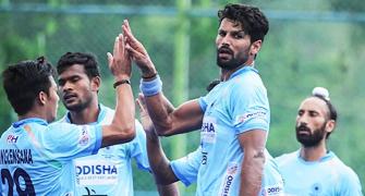 India thrash Lanka 20-0, face Malaysia in men's hockey semis