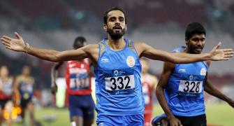 When two Indians won gold and silver in 800m