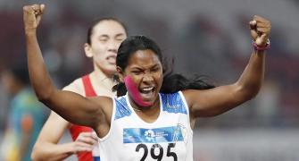 Asian Games: History-makers Swapna, Arpinder the stars