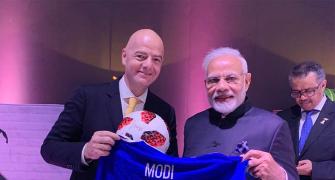When PM Modi met FIFA President Infantino