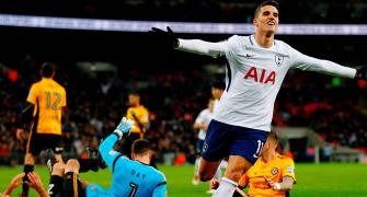 Football Briefs: Tottenham ease past Newport; Sevilla reach Cup final