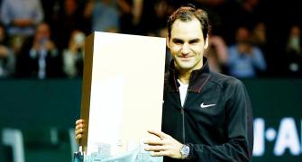 Back on top, Federer becomes oldest ATP world number one