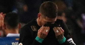 PHOTOS: Real's Ronaldo gamble backfires as Espanyol snatch late win