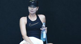 Why lukewarm reception would not faze Sharapova