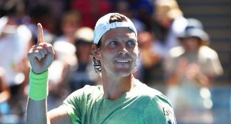 Fitter, stronger Berdych sweeps past Fognini into Aus Open quarters