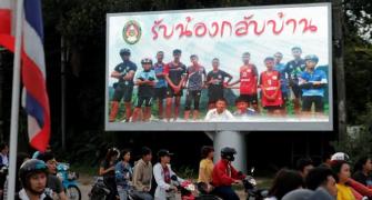 World soccer toasts Thai cave boys' rescue