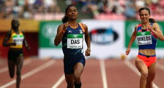 Congratulate Hima Das on winning gold at Junior Athletics C'ships