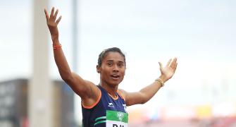 Sprinter Hima requests permission to train outdoors