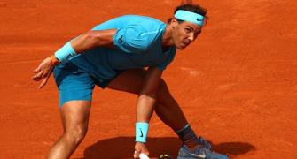French Open PIX: Nadal marches into quarters, Kerber downs Garcia
