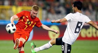 World Cup warm-up: Belgium cruise past Egypt; Nigeria lose