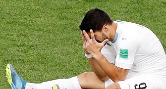 Uruguay coach refuses to point finger at wasteful Suarez