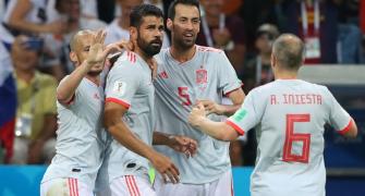 Spain's Costa first player to be awarded World Cup goal through VAR