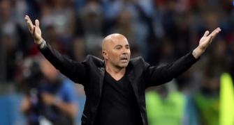 'Blame me, not team', says devastated Argentina coach