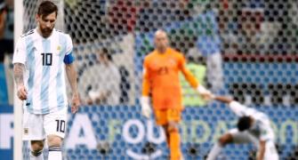 Messi's Argentina suffer nightmare; Croatia in dreamland