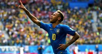 PHOTOS: Coutinho, Neymar strike late to guide Brazil past Costa Rica