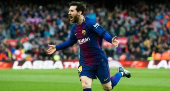 Messi gem lifts Barcelona eight points clear of Atletico