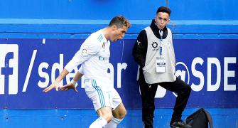 Football Briefs: Ronaldo strikes twice as Real beat Eibar