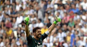 Buffon bids tearful farewell to Juventus after 656 games