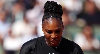 The secret behind Serena's superhero catsuit at French Open