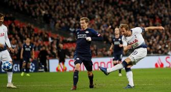 Kane revives Tottenham's hopes; Liverpool shocked