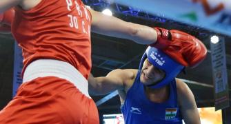 Boxing worlds: Sonia joins Mary Kom in final, Simranjit settles for bronze