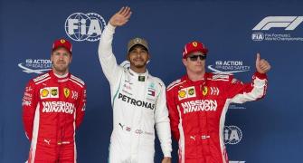 Hamilton on US GP pole with fifth F1 title in sight