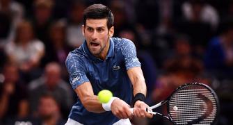 Paris Masters PIX: In-form Djokovic inches closer to No 1 ranking