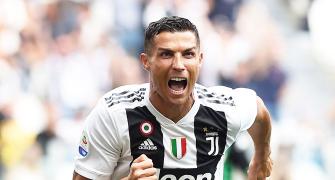 Ronaldo opens Serie A account with brace, Costa dismissed for spitting
