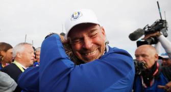 Europe regain Ryder Cup with dominant singles display