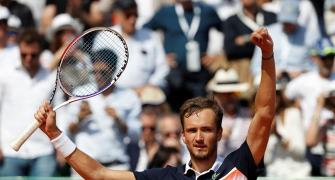 Djokovic falls to Medvedev, Nadal marches on