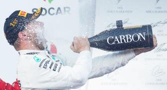 F1: Bottas wins in Baku to retake championship lead