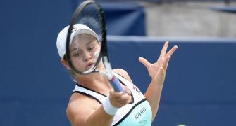 Tennis: Barty's top rank under threat after shock loss