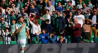 Soccer PIX: Real Betis' Joaquin makes La Liga history